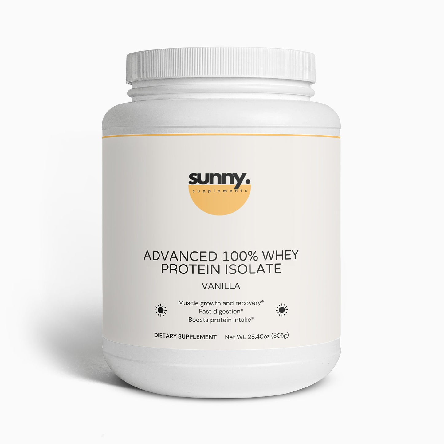 Advanced 100% Whey Protein Isolate (Vanilla)